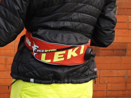 Pas biodrowy z butelką ocieplaną 1 l (nerka), pas biodrowy z bidonem, drinkbelt Leki