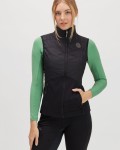 Damska kamizelka sportowa Silvini Formia, czarna WJ1905-0811