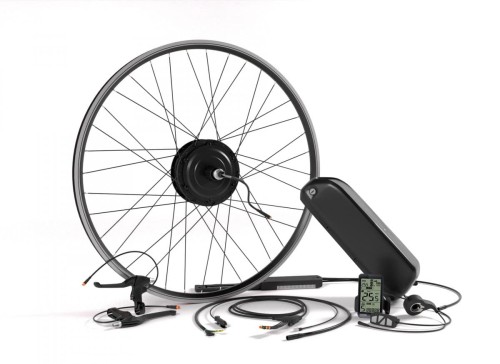 Silnik elektryczny do roweru 350W, 36V, zestaw tył bateria na ramę 14,5-16 Ah