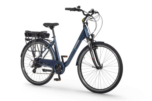 Rower elektryczny miejski Rower elektryczny Ecobike Traffic Blue