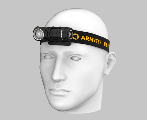 Latarka czołowa Armytek Wizard C1 Pro Magnet USB, moc 1000 lm, zasięg 100 m, światło białe