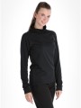 bluza sportowa damska czarna Kilpi Rolo