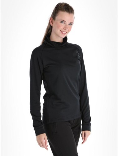 bluza sportowa damska czarna Kilpi Rolo