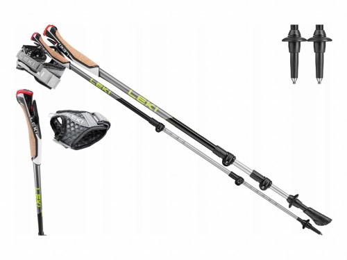 Kije teleskopowe Nordic Walking LEKI-TRAVELLER-ALU