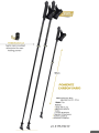 Kije nordic walking regulowane Komperdell Poniente Vario Carbon 100%