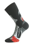 Skarpety na narty biegowe Lasting LS SCI THERMOLITE 903 czarno-czerwone  