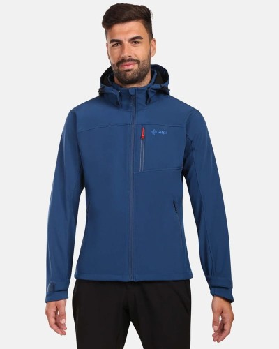 Męska kurtka softshell Kilpi RAVIO-M granatowa.jpeg