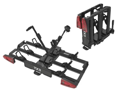 Bagażnik rowerowy na hak SPINDER TX3 LED odchylany, składany Nowość 2026