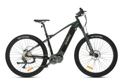 Rower elektryczny MTB Overfly BOLT PLUS, bateria 11,6 lub 17,50 Ah koła 27,5" rama 19,5"