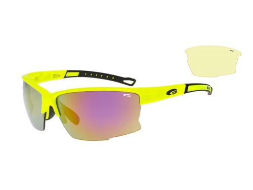 Okulary sportowe z wymiennymi soczewkami Goggle E583-2 Dagger