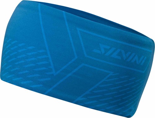 Cienka opaska sportowa Silvini Para, navy-blue UA1523-3230