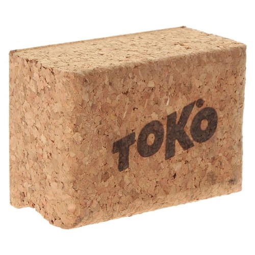 Korek naturalny do rozcierania smarów i polerowania ślizgów nart i snowbordów Toko rozmiar średn