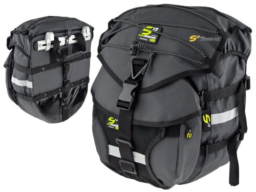 Sakwa boczna na bagażnik Sport Arsenal art. 508 seria SNC zaawansowana, poj 19 l