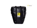 Wodoodporna sakwa boczna na bagażnik Sport Arsenal art. 312B czarna, seria Expedice