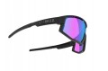 Okulary na narty biegowe Bliz Fusion Nordic Light 52005-14N, Rozmiar: M / L, ramka czarna, Soczewka: Nordic Light ™ Violet w blue multi, kat. filtra - 2poprawiające kontrast BLIZ FUSION