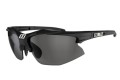 Okulary sportowe Bliz Active Hybrid soczewki Hydro Lens System™ Smoke 52808-10 kat 3, 2 dodatkowe soczewki, ramka czarna mat, roz. S