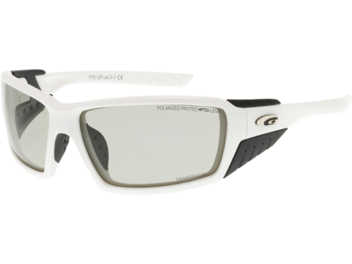 Okulary na biegówki i rower, Goggle BREEZE T T751-2P, inowacyjna soczewka Polarmatic-połączenie fotochrmomu z polaryzacją, zakres kat. 2-3