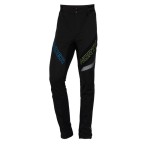 Spodnie męskie skitruring i na narty biegowe NORTHFINDER Rysy termoaktywny polar, czarne