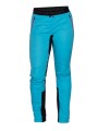 Spodnie na biegówki i skituring damskie NORTHFINDER active Polartec Power Stretch Pro KAMENISTA, niebieskie