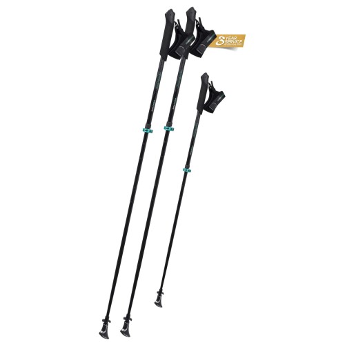 Kije nordic walking regulowane Komperdell Sarma Powerlock aluminiowe
