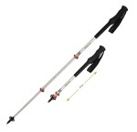 Kije trekkingowe Komperdell Explorer Compact 3-częściowe, lekkie aluminium 