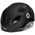 Kask rowerowy Briko E - ONE LED miejski czarny mat, z oświetleniem XB21116DW