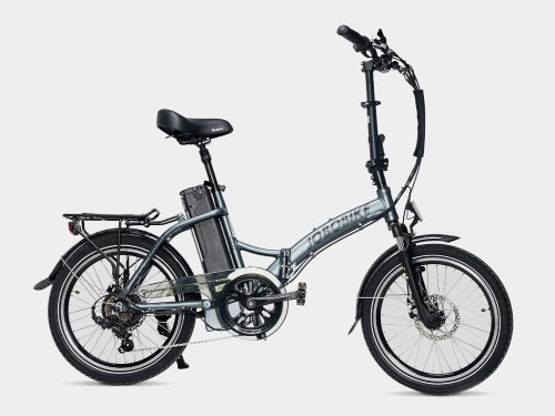 Rower elektryczny składany Sam Jobobike szary, koła 20”, bateria 13A