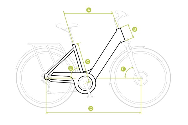 Ecobike D1 geometria